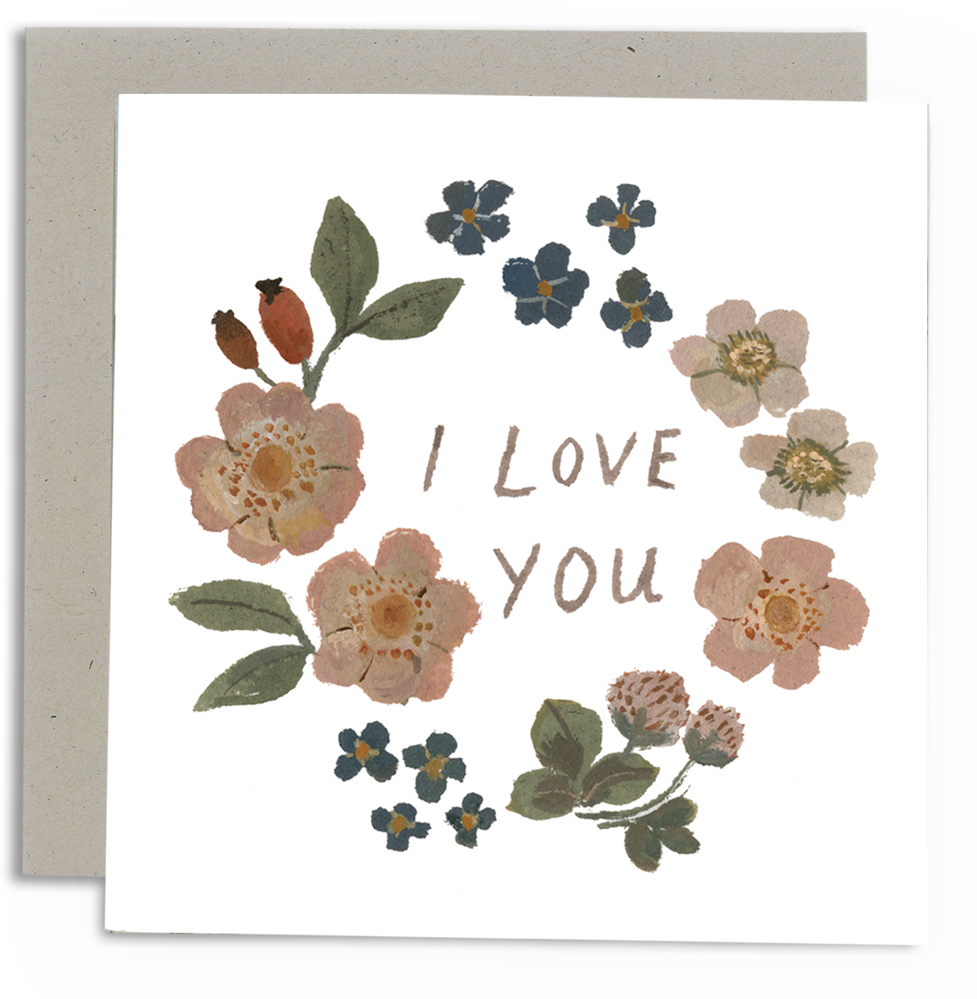 Love in Flowers Card