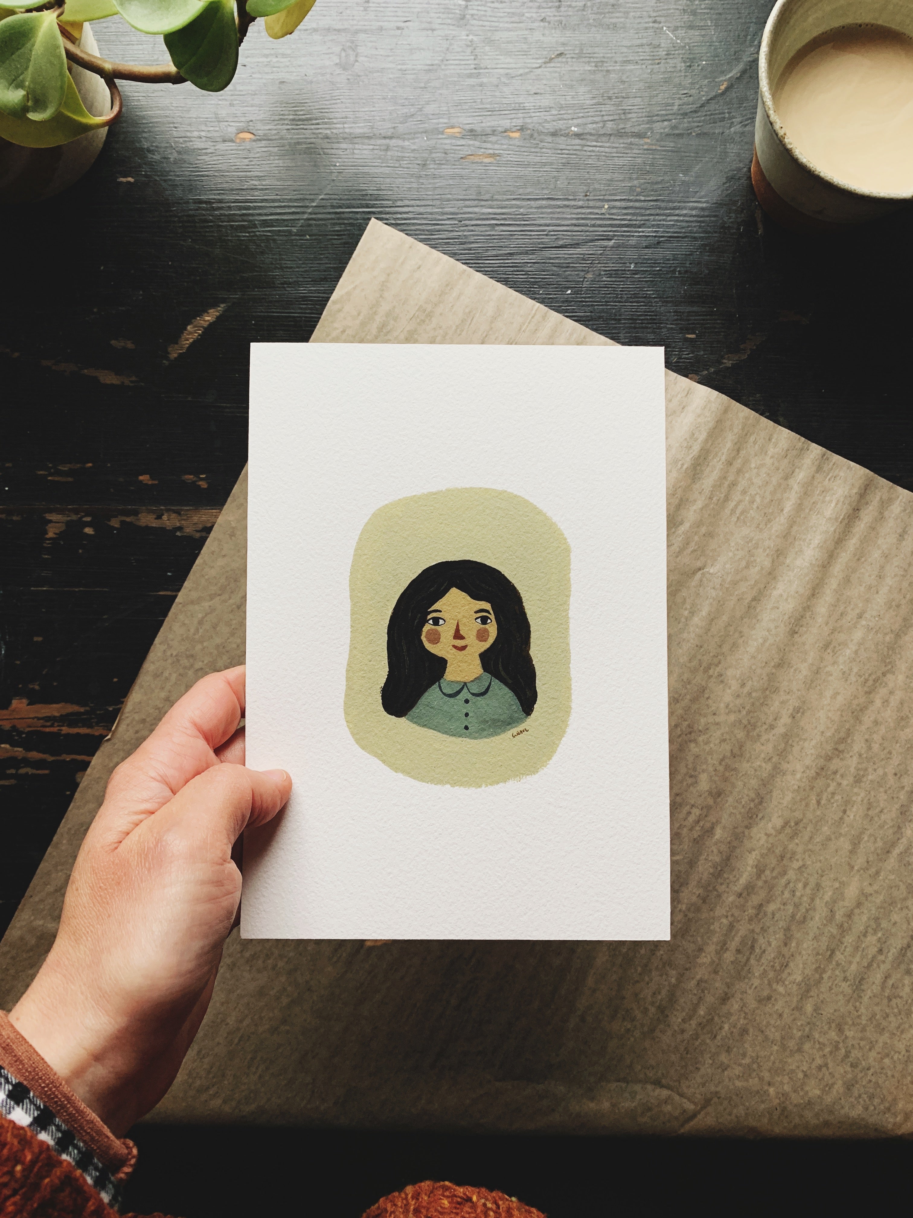SECONDS & SAMPLES SALE-  Girl A4 print