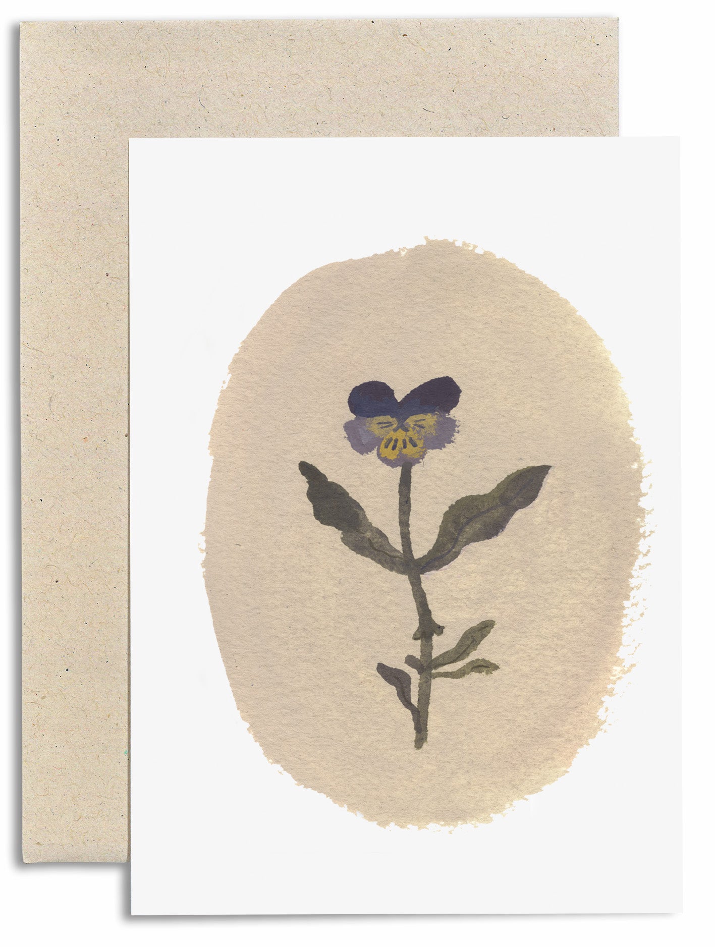 Wild Pansy Card